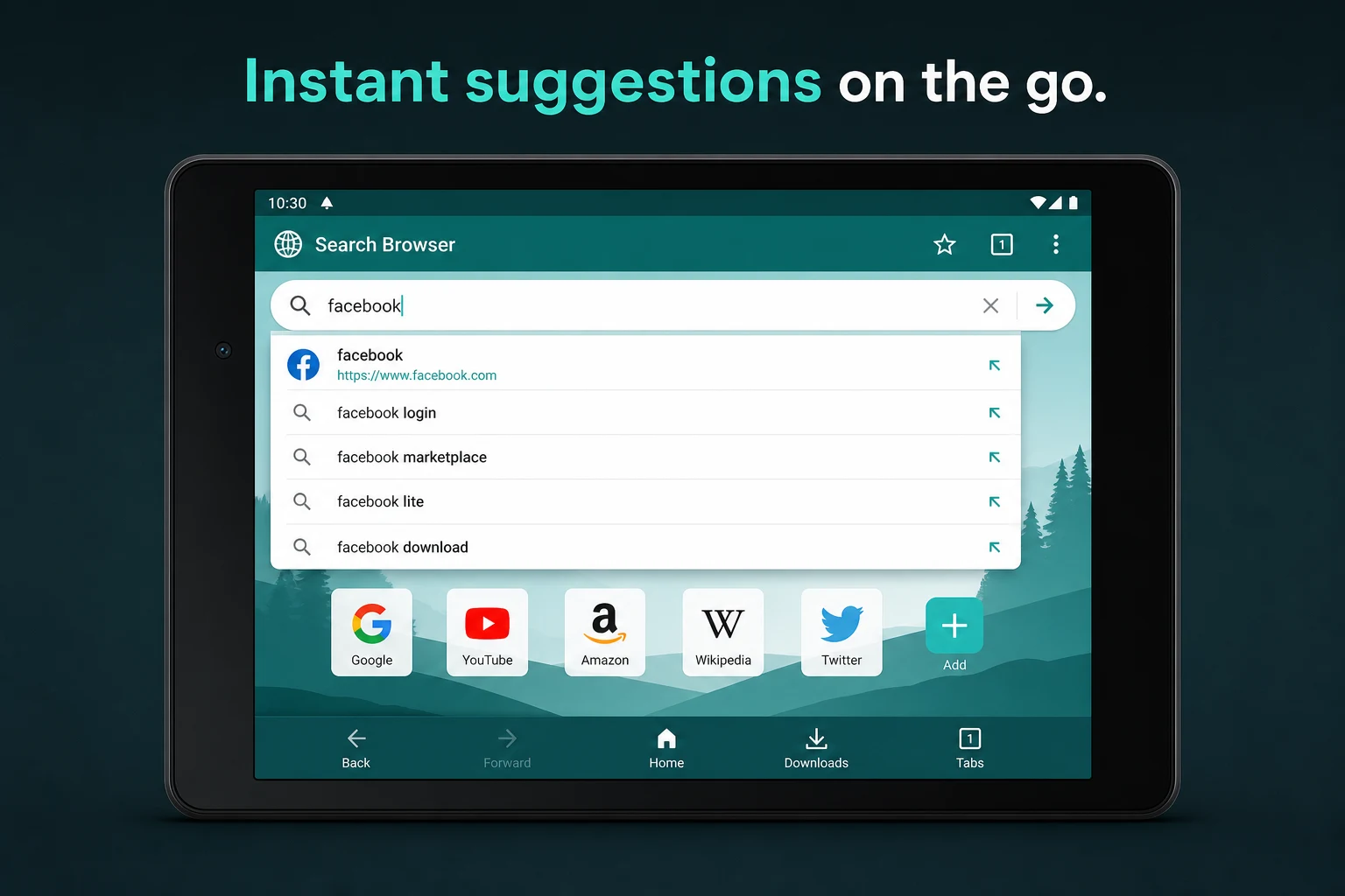 Search Browser screenshot