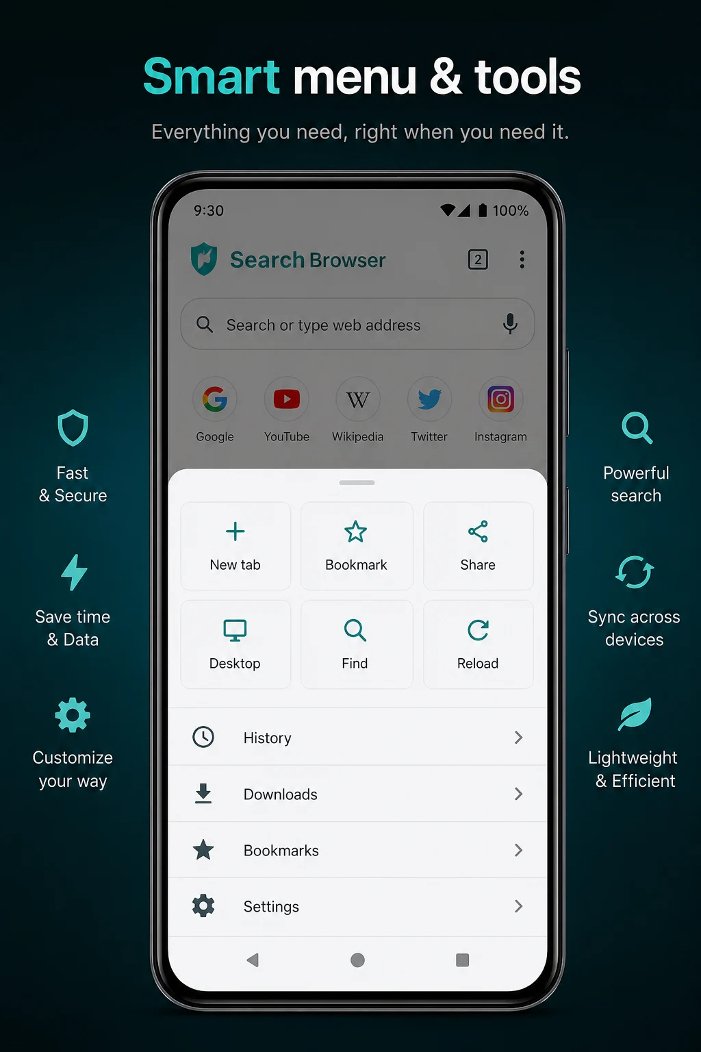 Search Browser screenshot